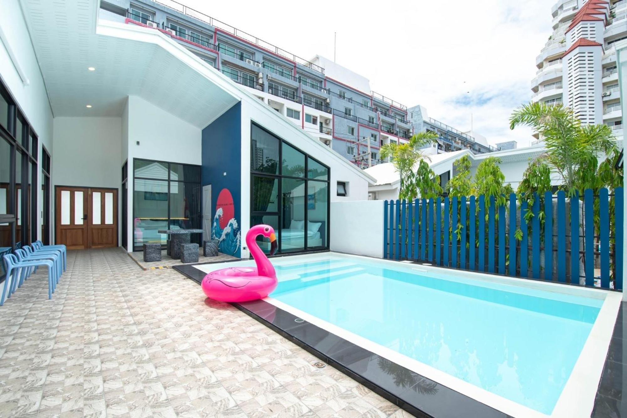 Madaguscar Private Pool Villa-Pattaya Pantai Jomtien Bagian luar foto