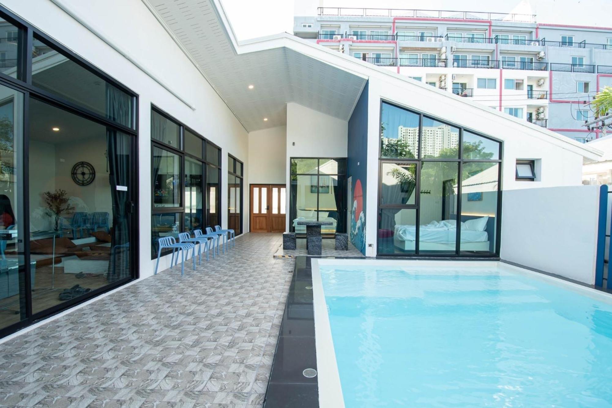 Madaguscar Private Pool Villa-Pattaya Pantai Jomtien Bagian luar foto