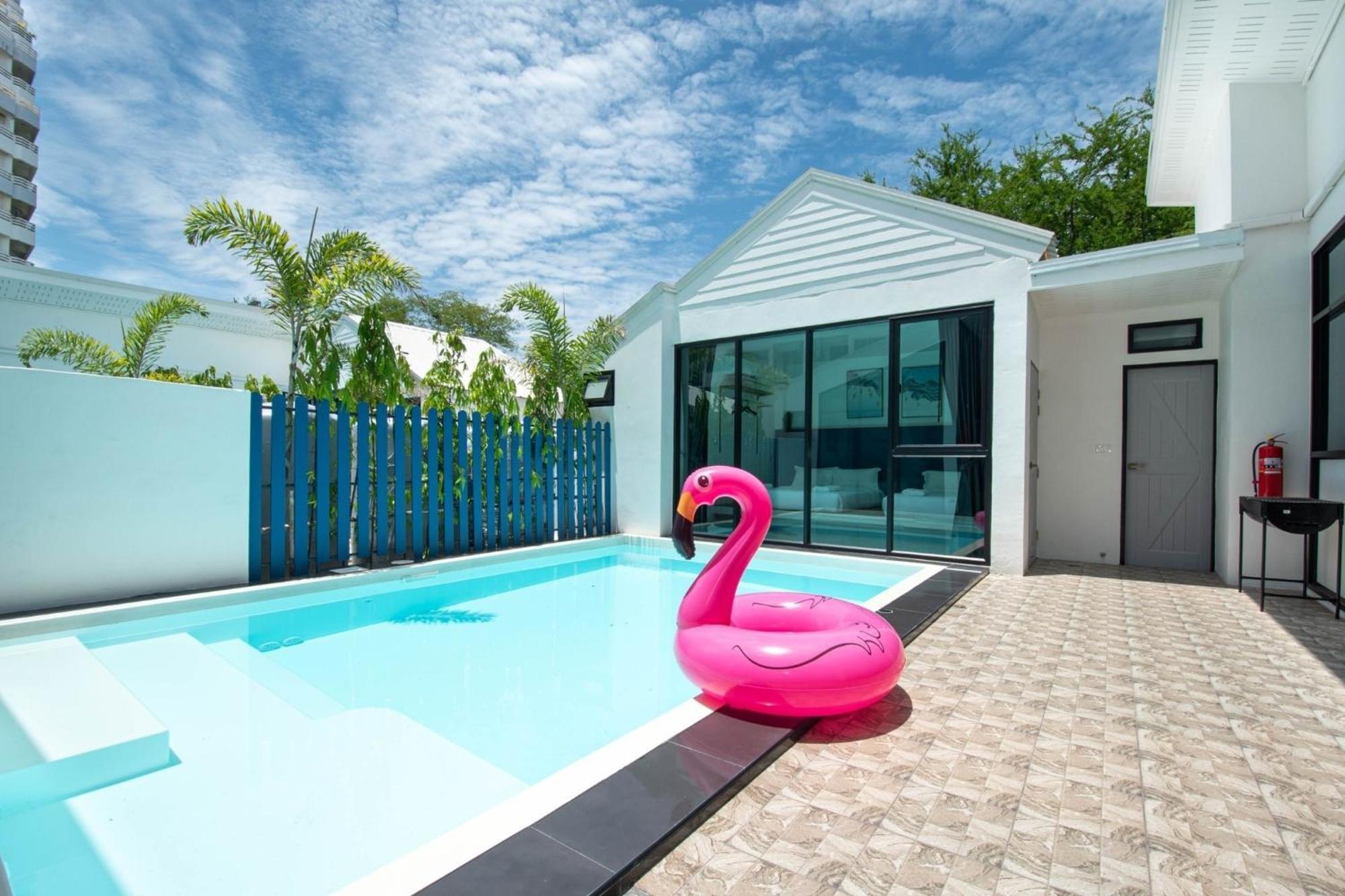 Madaguscar Private Pool Villa-Pattaya Pantai Jomtien Bagian luar foto